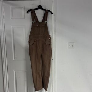 Free People Brown Women's Jeans Overalls